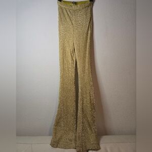 House of CB Gold Shimmer Pants